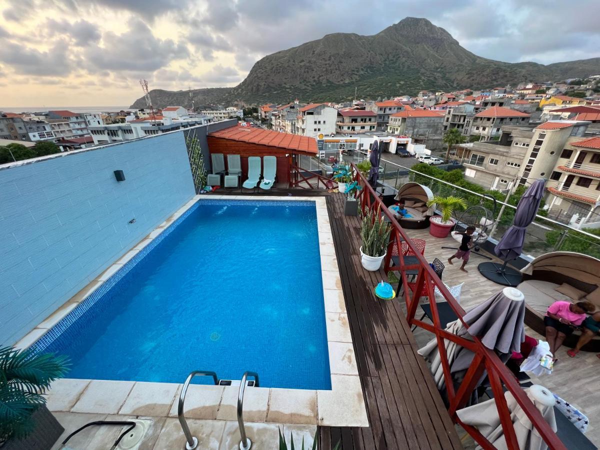 Hotel Residencial Santo Amaro Tarrafal  Exterior foto