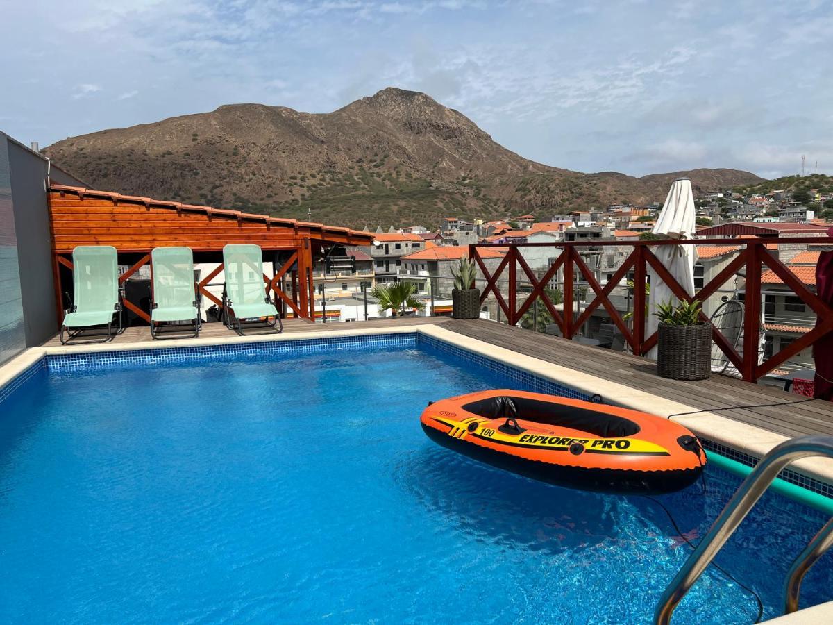 Hotel Residencial Santo Amaro Tarrafal  Exterior foto